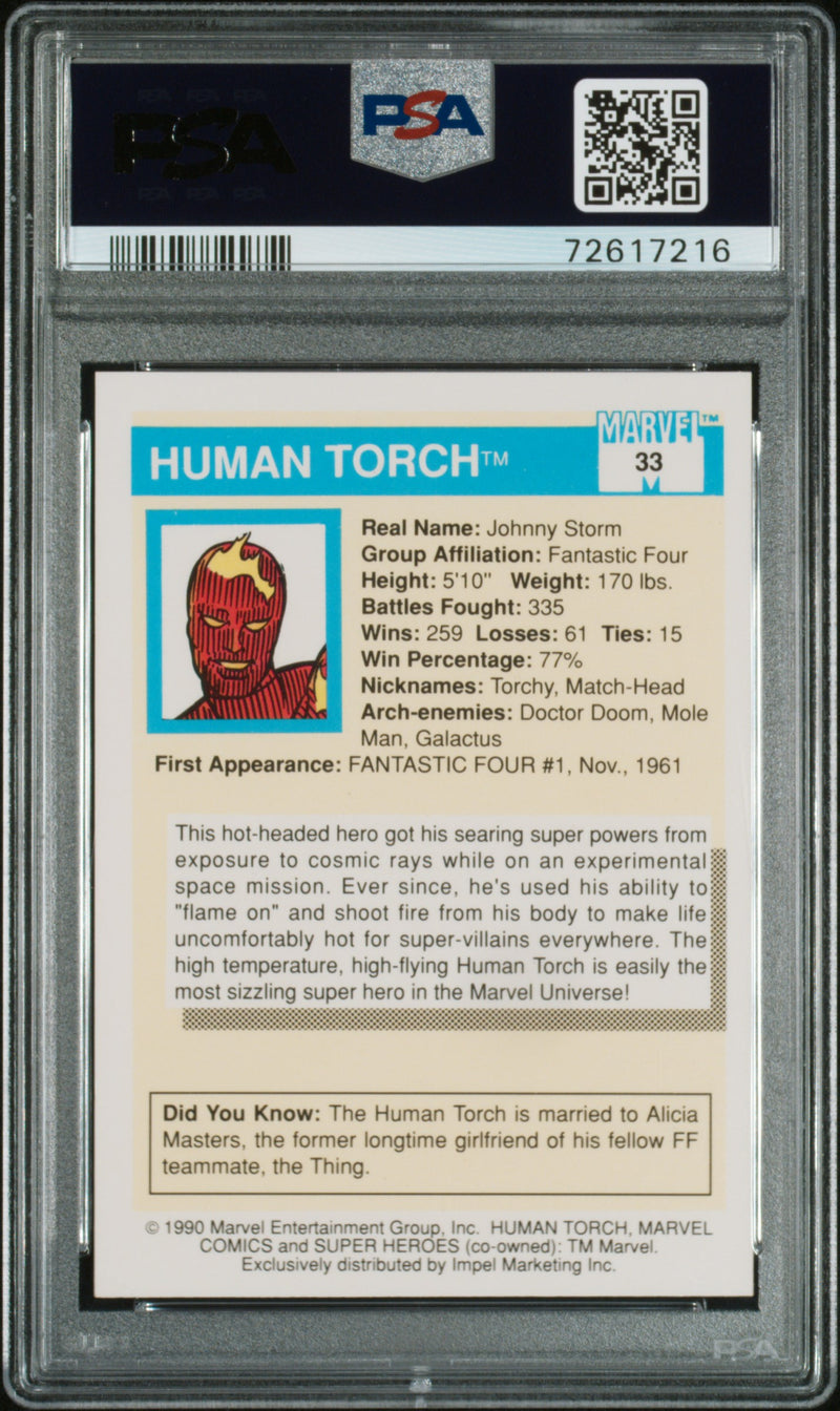 1990 Marvel Human Torch