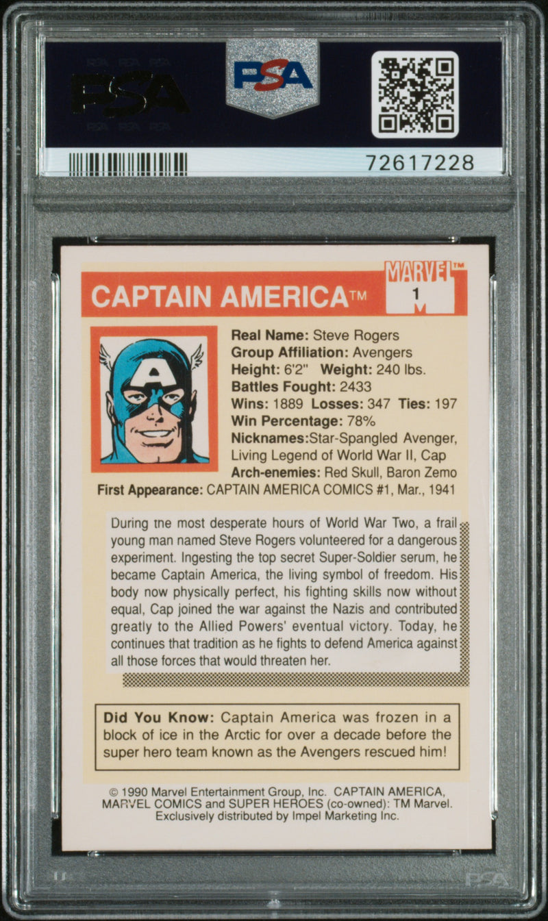 1990 Marvel Captain America