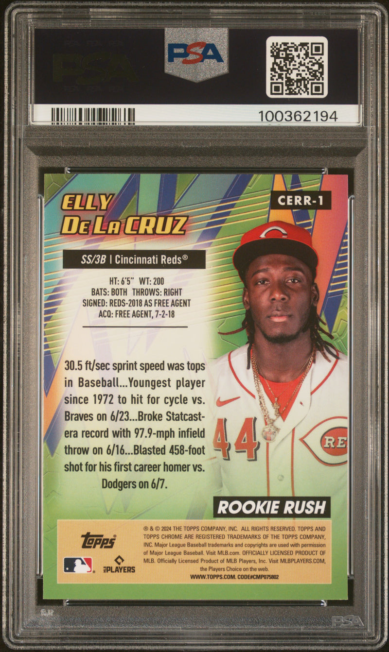 2024 Topps Chrome Chrome All Etch Rookie Rush Elly De La Cruz