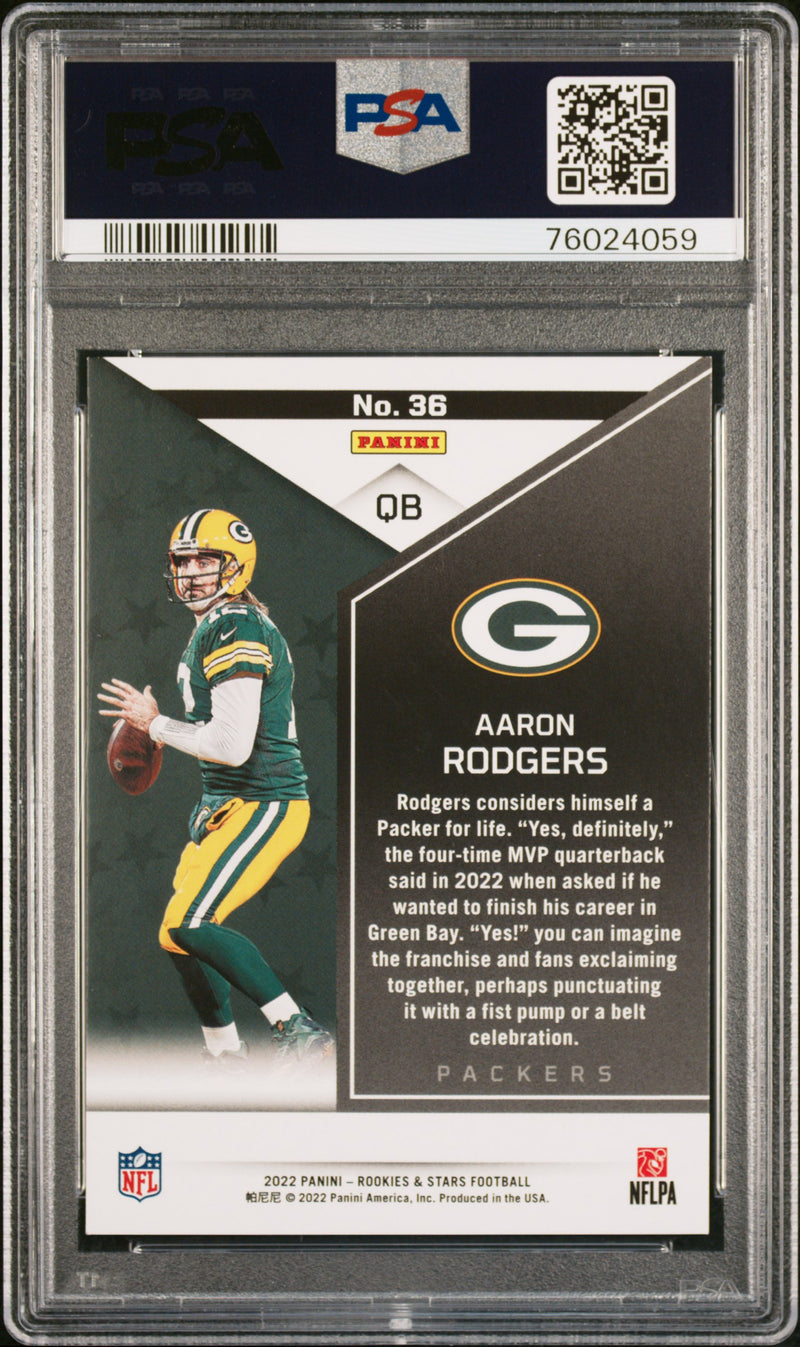 2022 Panini Rookies & Stars Aaron Rodgers