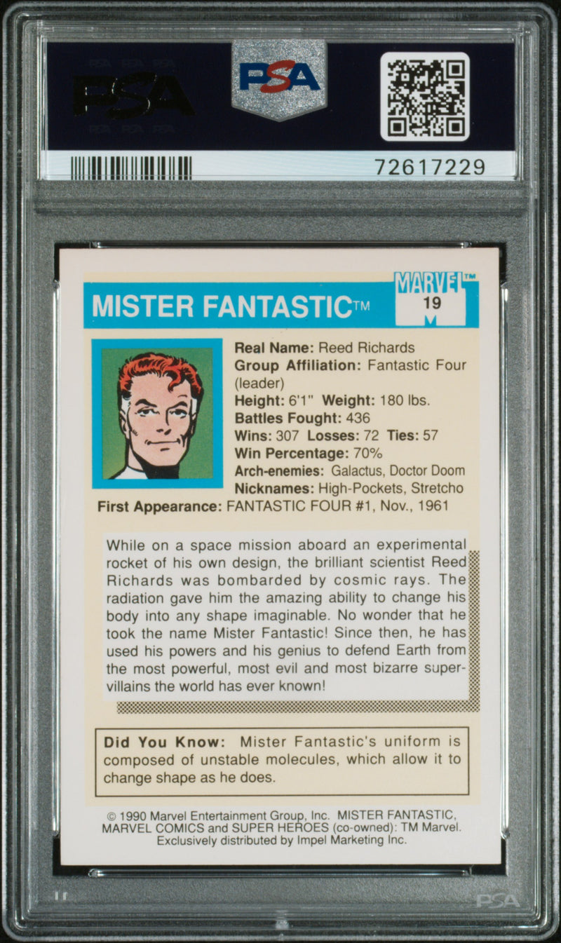 1990 Marvel Mister Fantastic