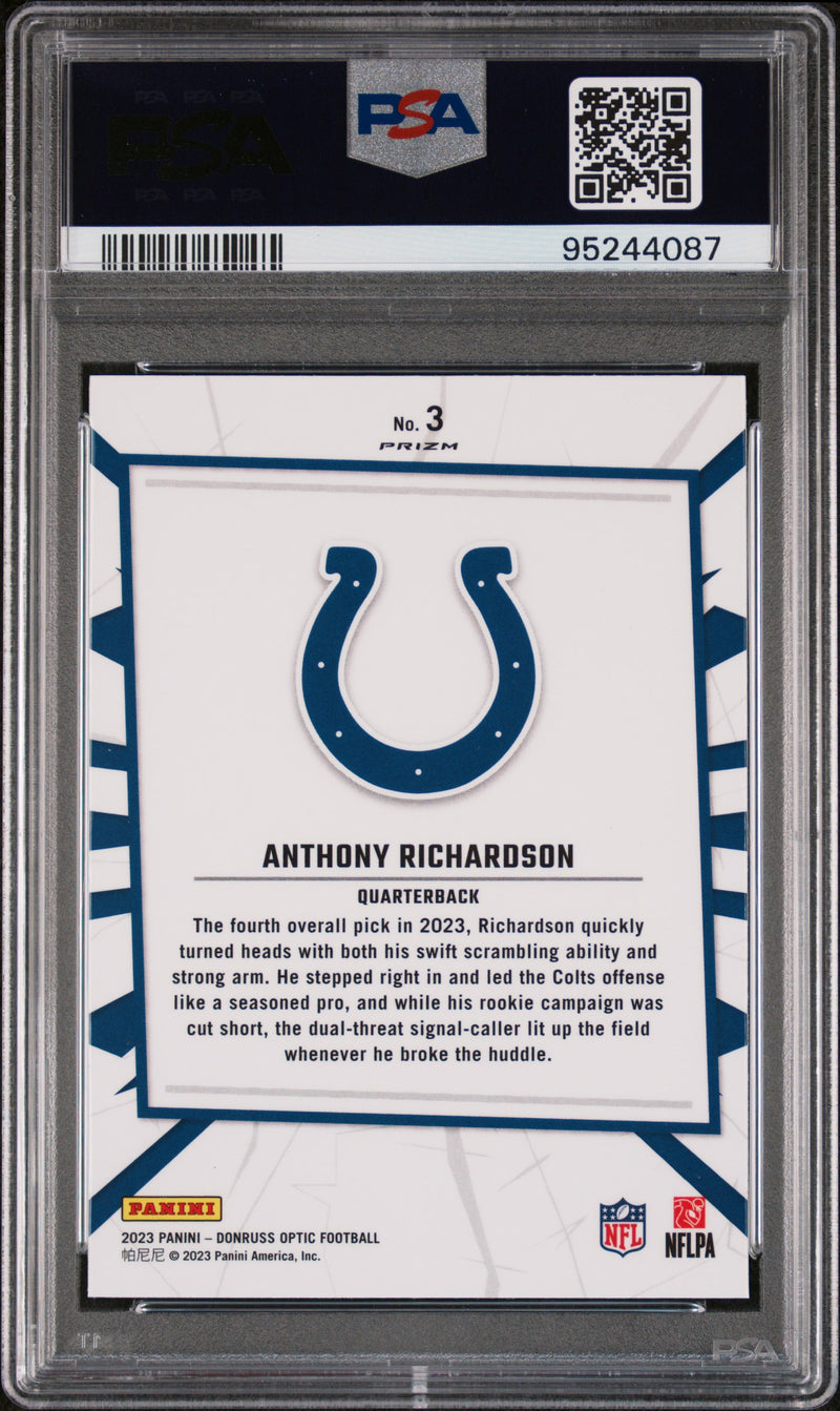 2023 Panini Donruss Optic My House! Anthony Richardson