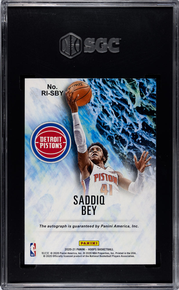 2020-21 Panini Hoops Saddiq Bey