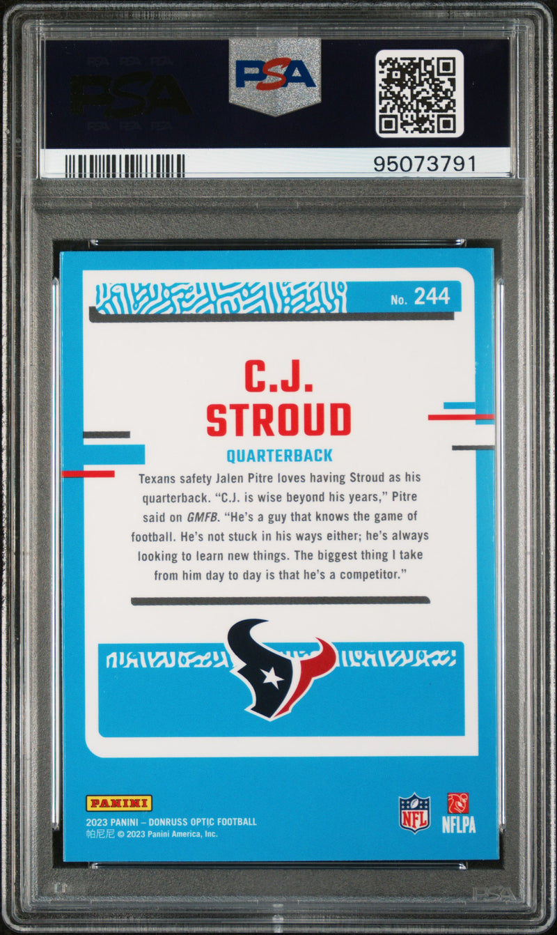 2023 Panini Donruss Optic CJ Stroud