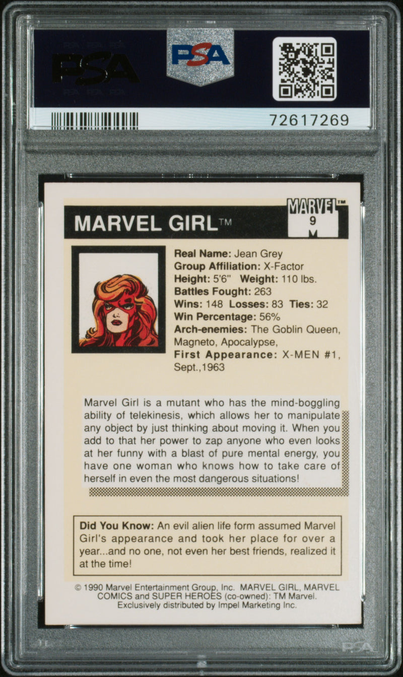 1990 Marvel Marvel Girl
