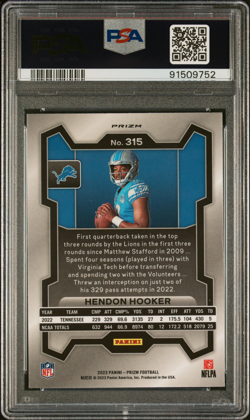 2023 Panini Prizm Hendon Hooker Variation