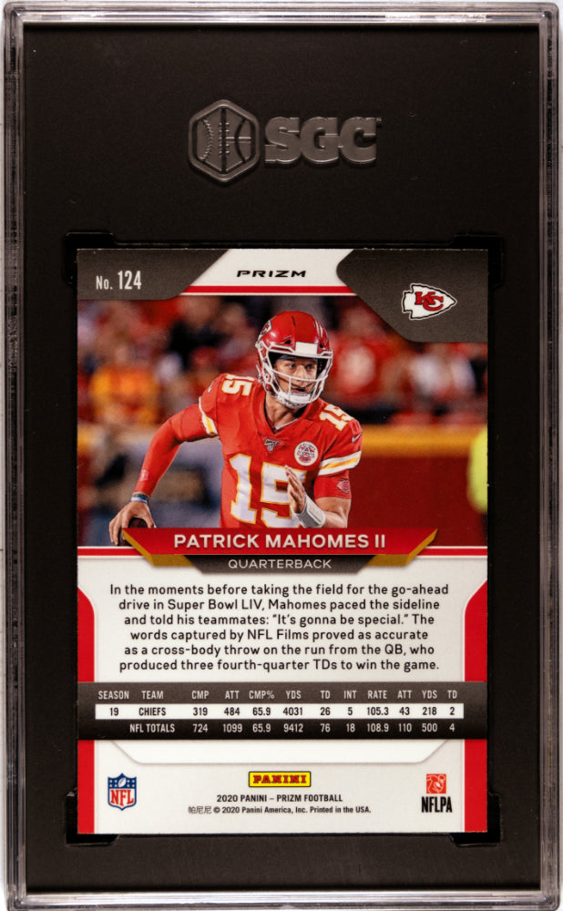 2020 Panini Prizm Patrick Mahomes II