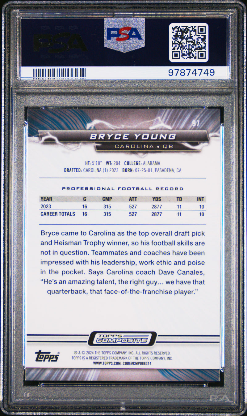 2023 Topps Composite Bryce Young Rookie
