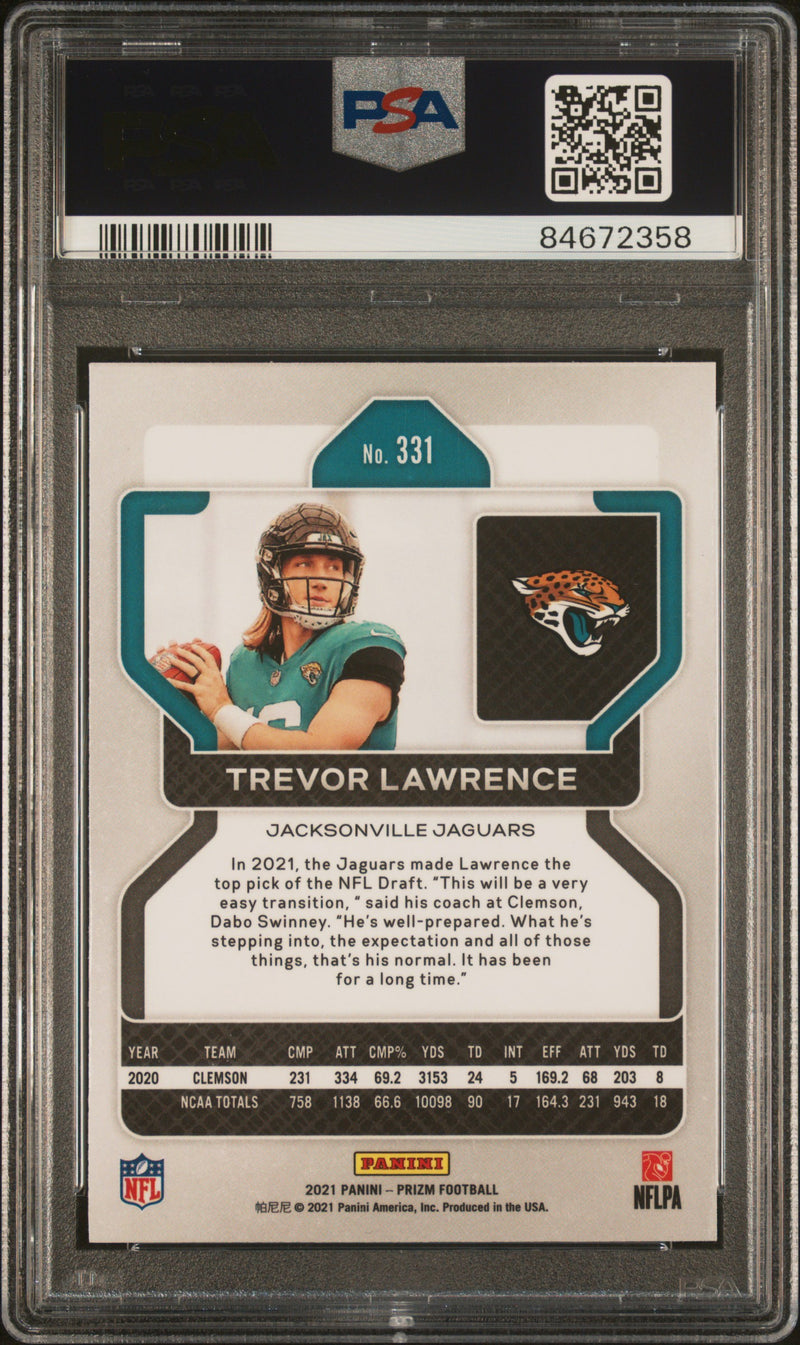 2021 Panini Prizm Trevor Lawrence