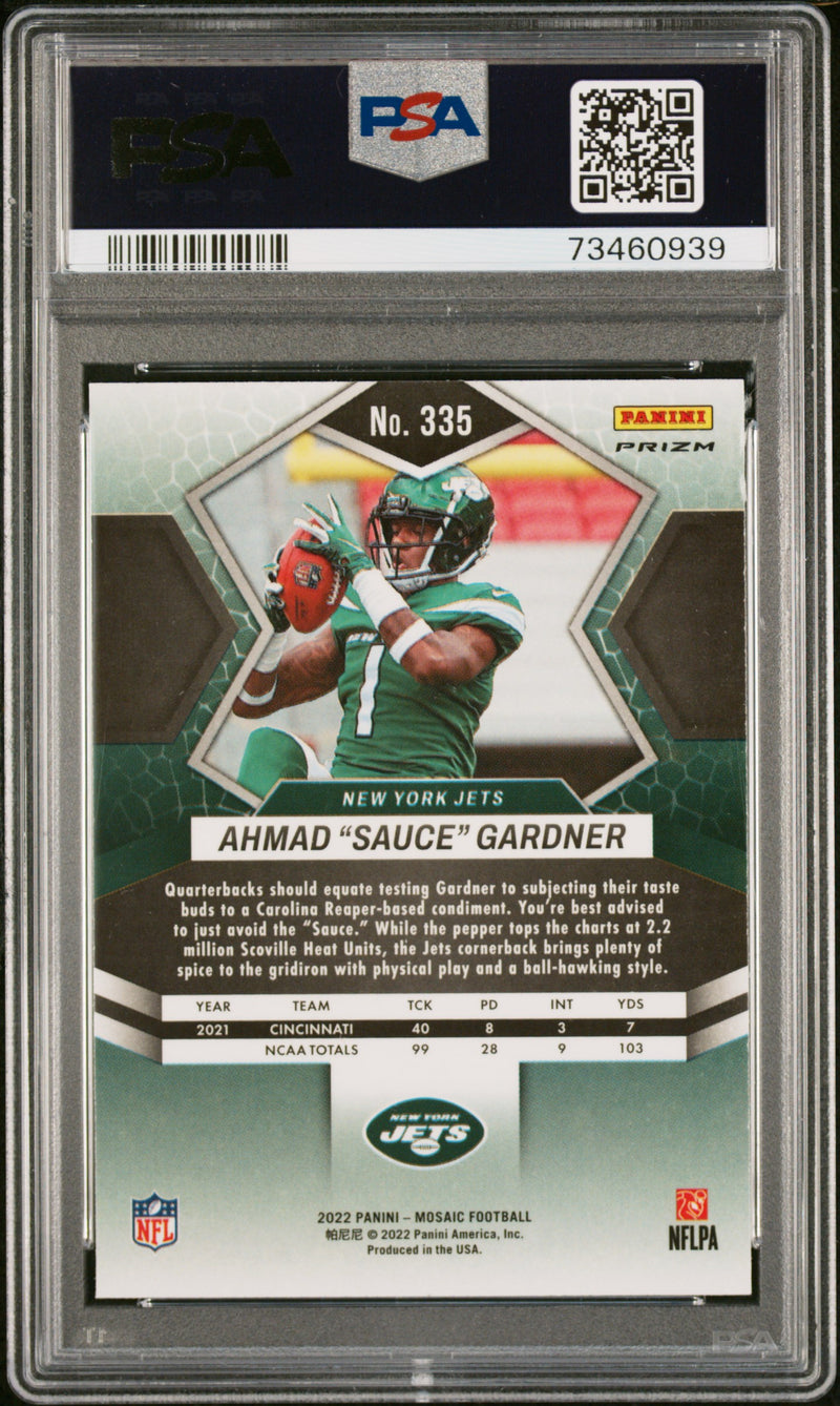 2022 Panini Mosaic Ahmad Gardner Green