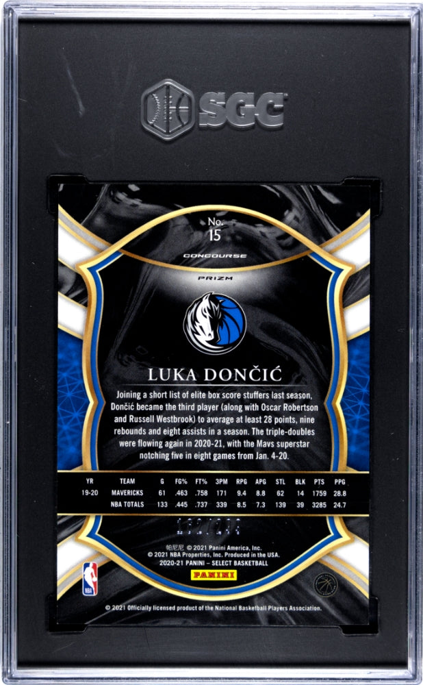 2020-21 Panini Select Luka Doncic