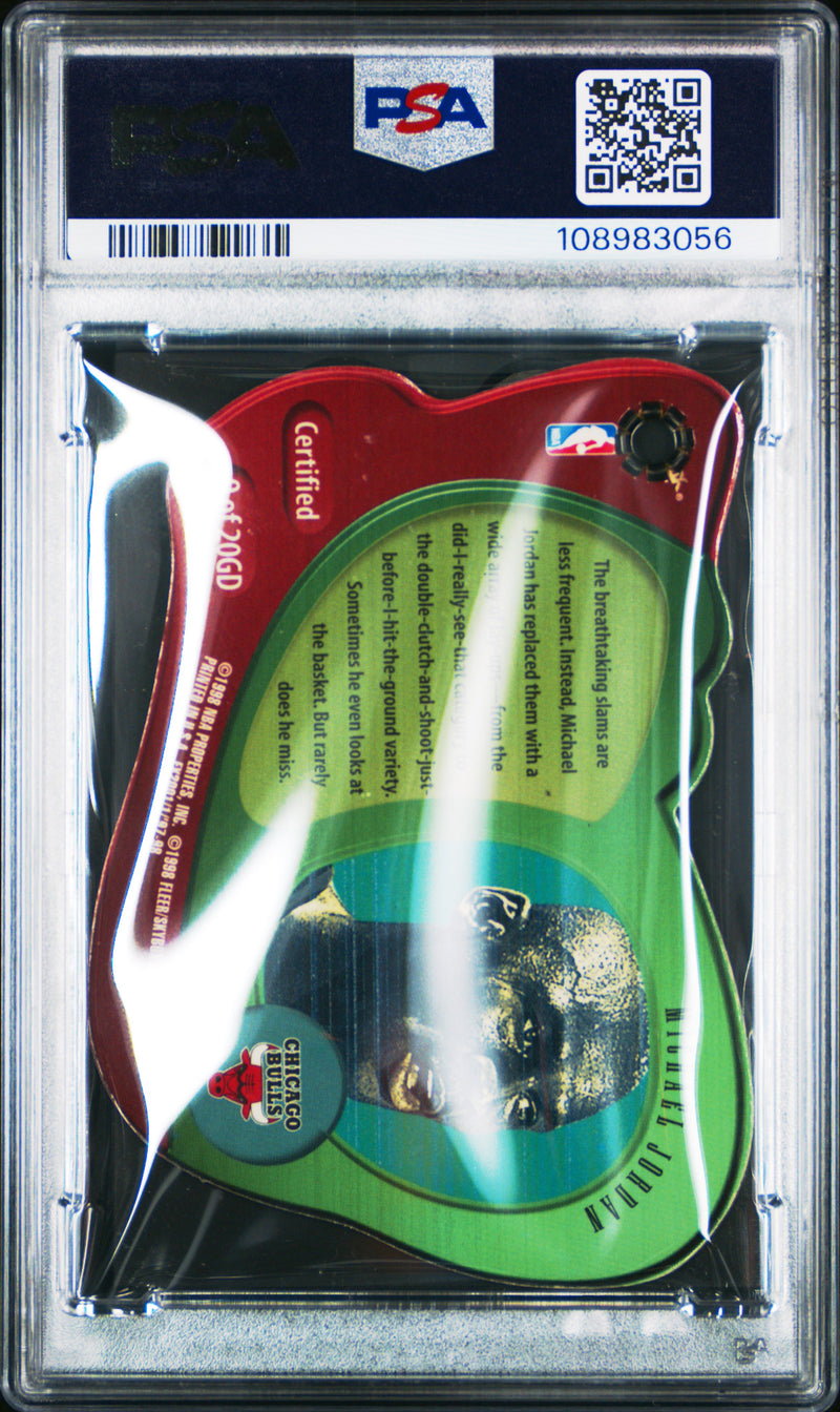 1997 Skybox E-X2001 Gravity Denied Michael Jordan