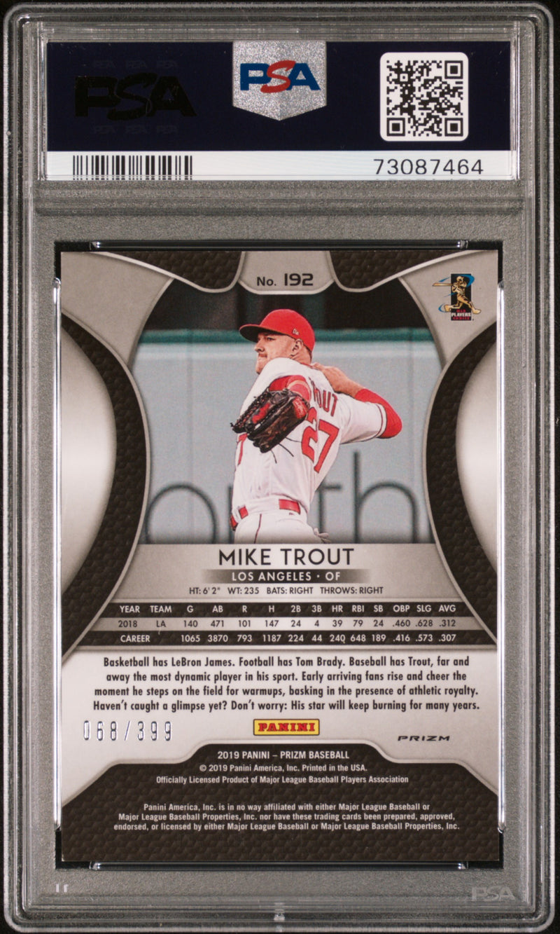 2019 Panini Prizm Mike Trout