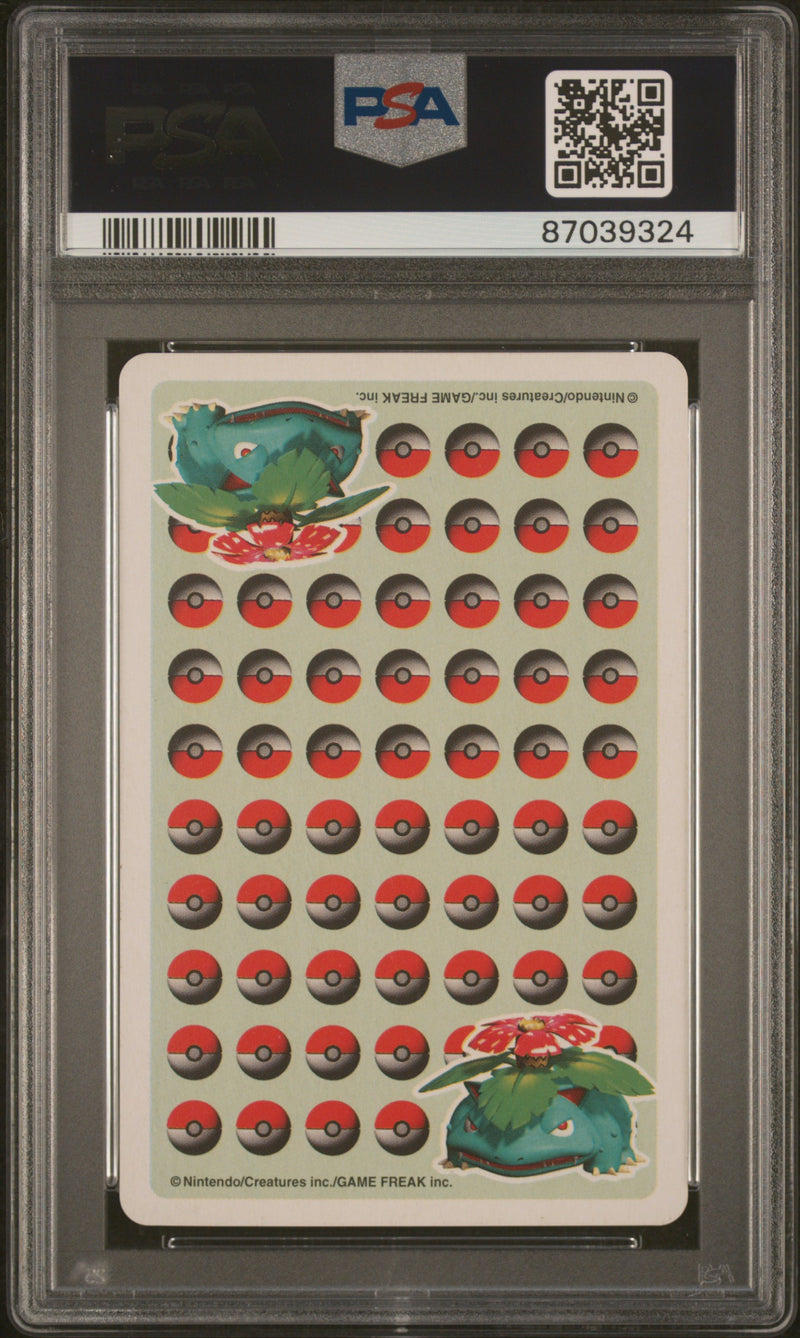 1998 Pokemon Stadium Green Version Playing Cards Venusaur PSA 9