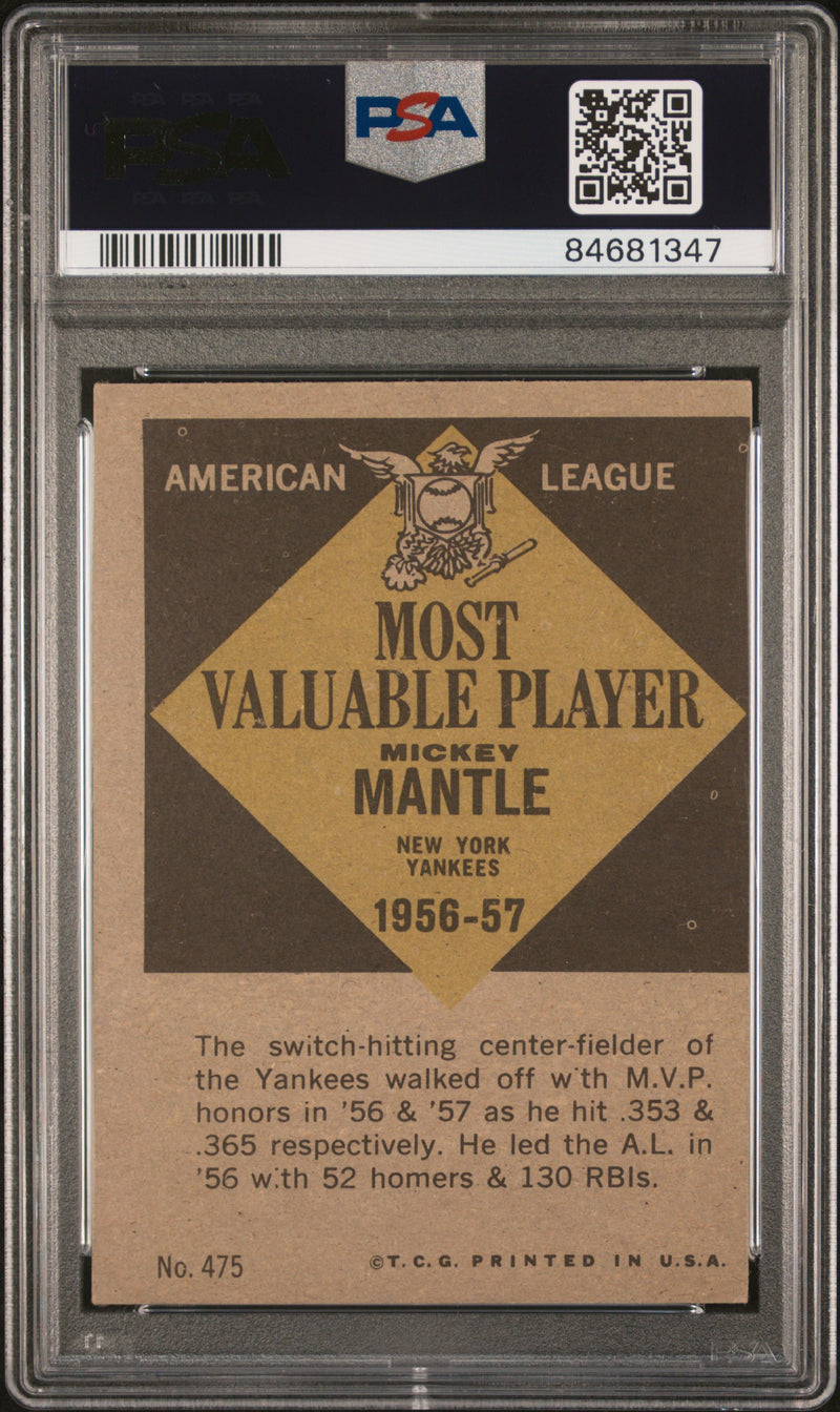 1961 Topps Mickey Mantle