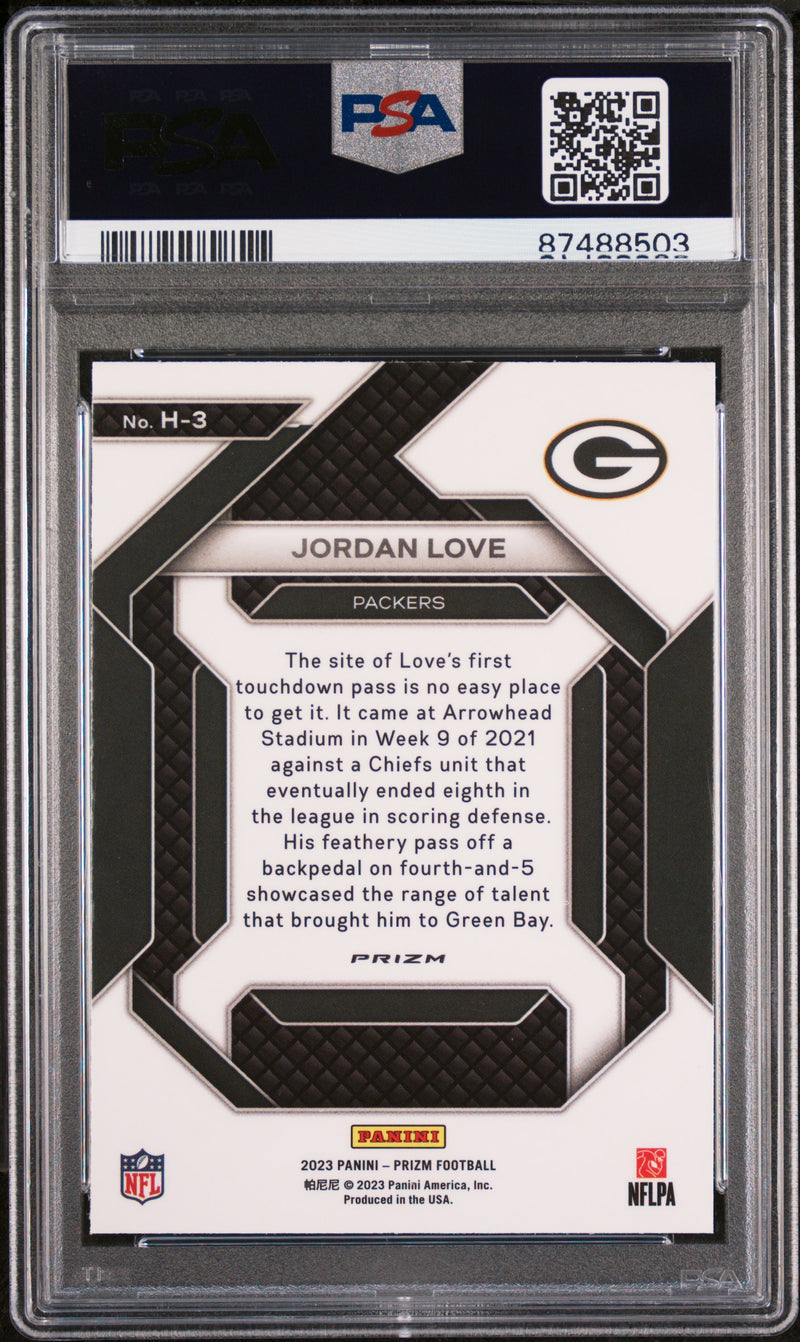 2023 Panini Prizm Emergent Jordan Love