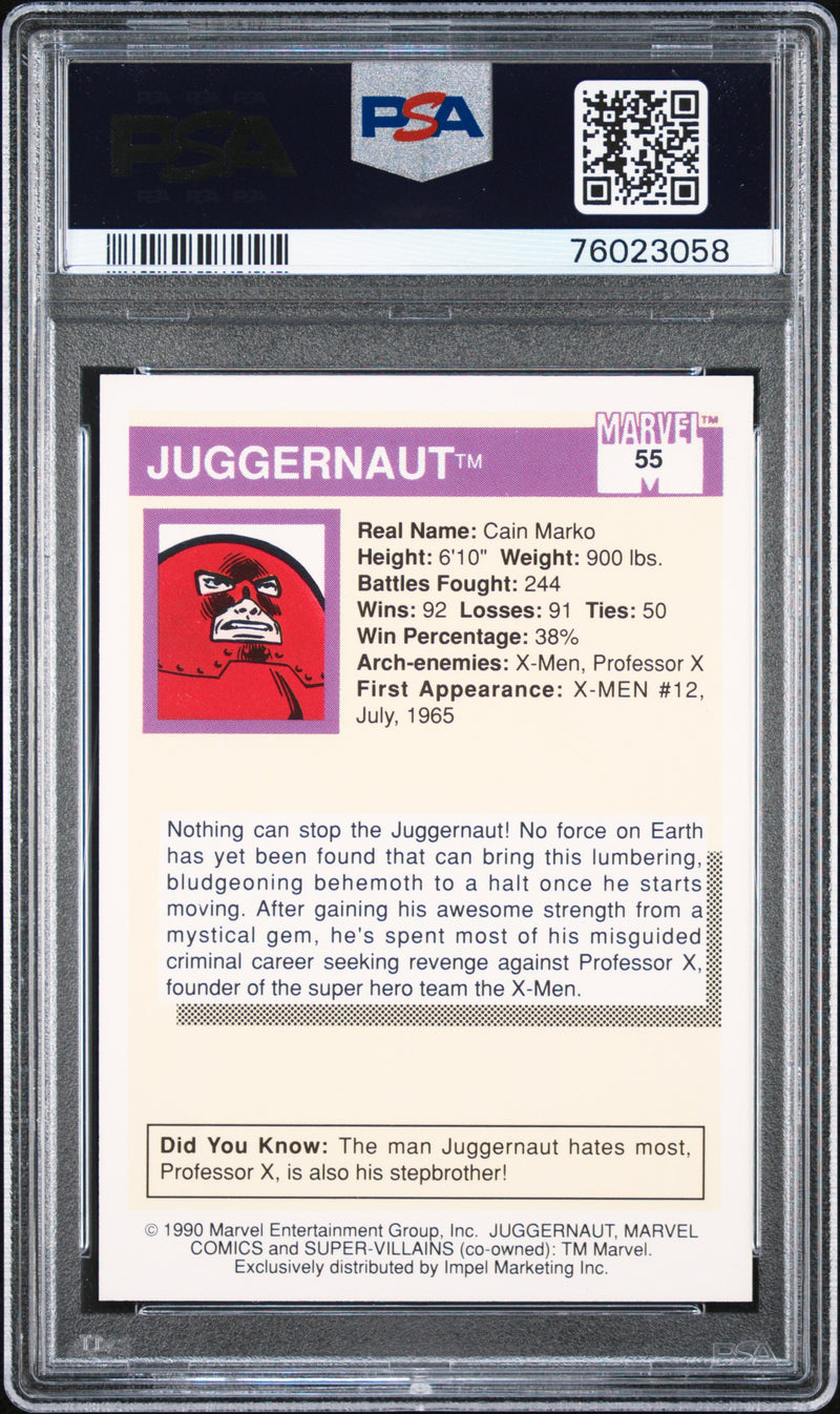 1990 Marvel Juggernaut