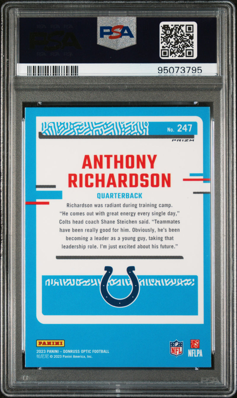 2023 Panini Donruss Optic Anthony Richardson