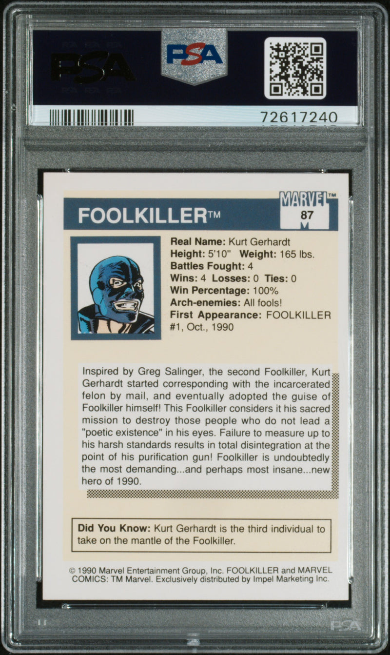 1990 Marvel Foolkiller