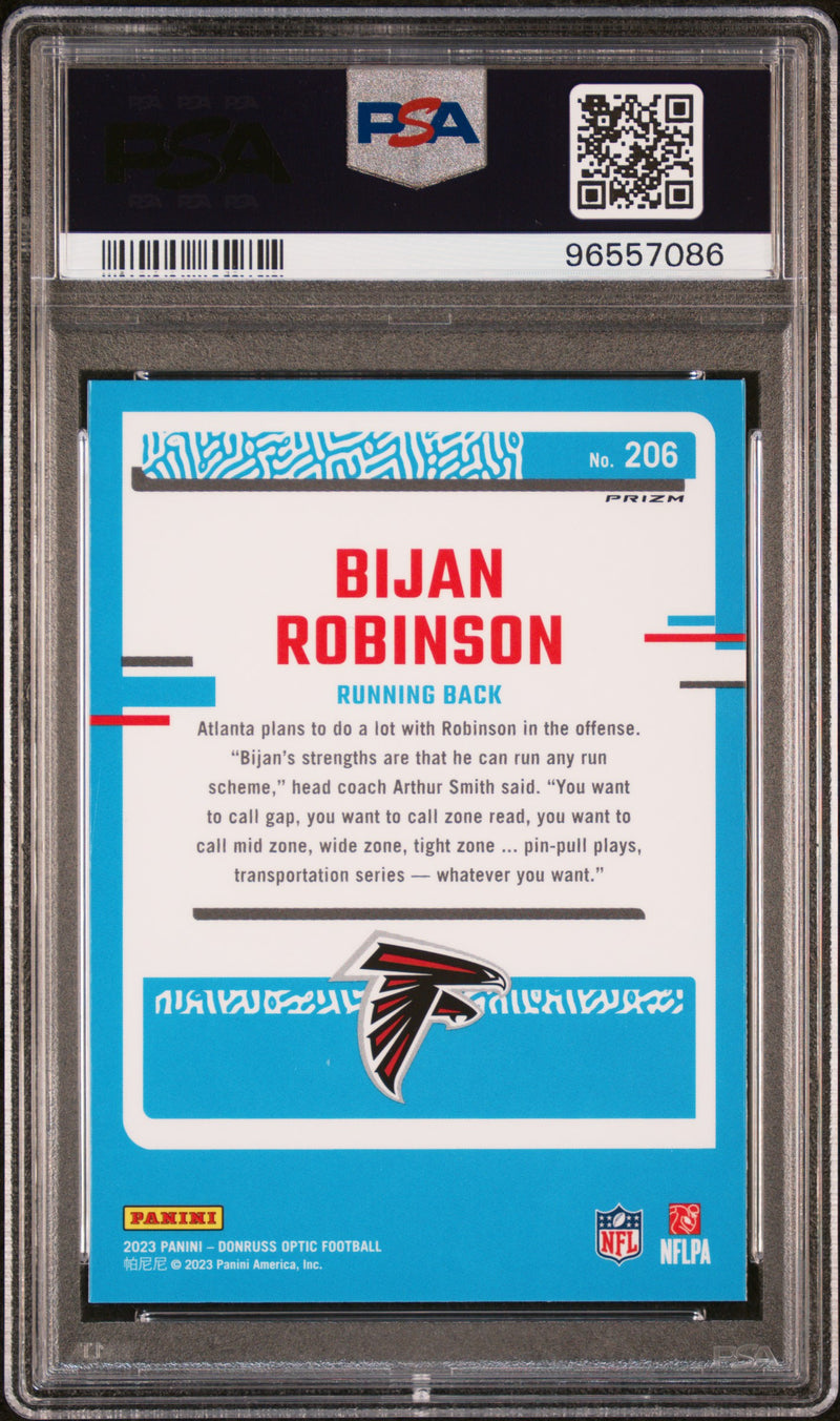 2023 Panini Donruss Optic Bijan Robinson Holo