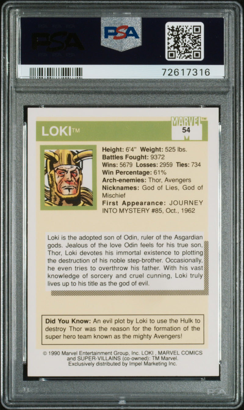 1990 Marvel Loki