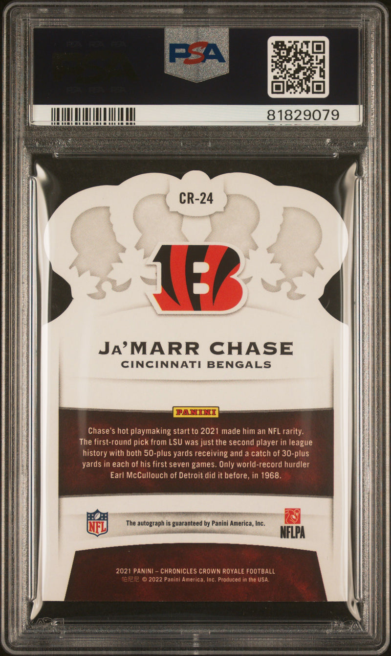 2021 Panini Chronicles Crown Royale Ja’Marr Chase