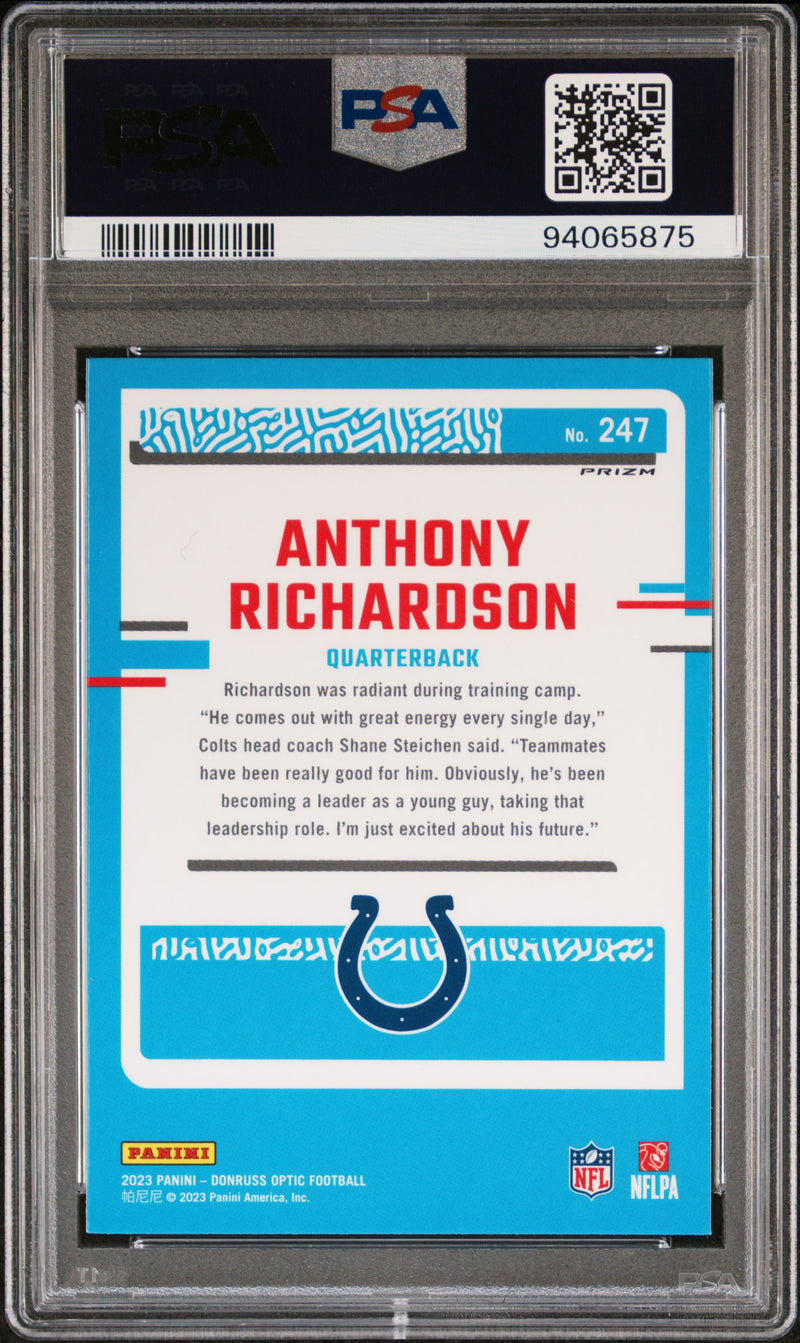 2023 Panini Donruss Optic Anthony Richardson