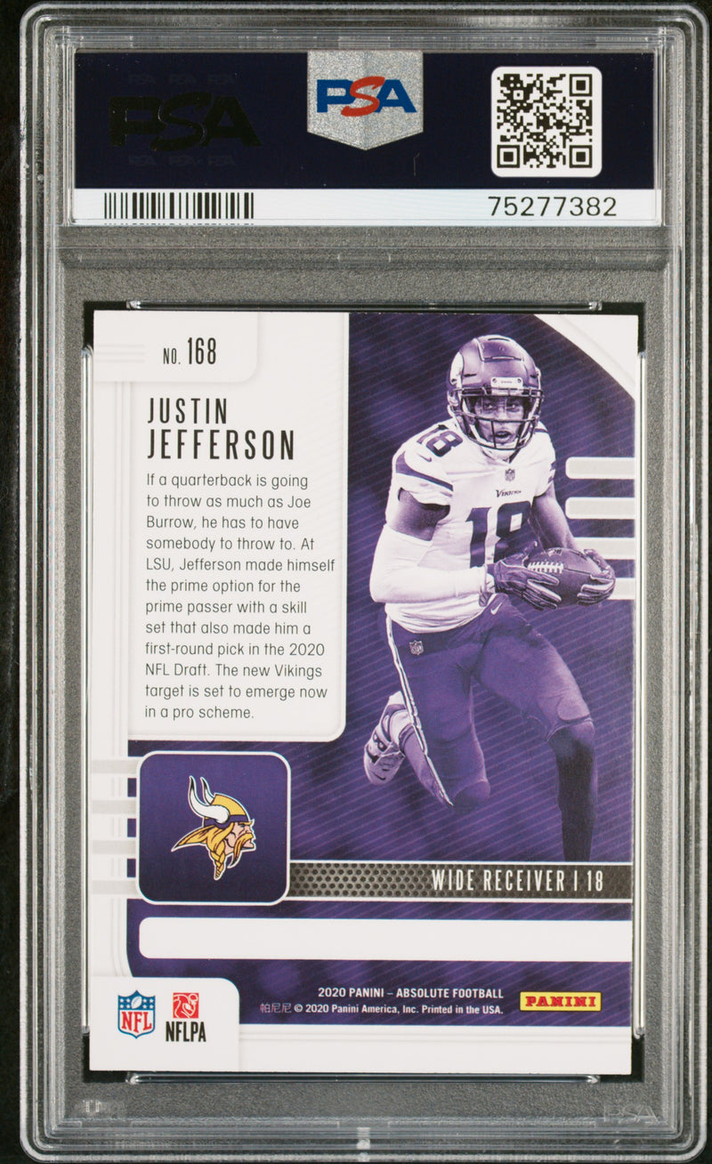 2020 Panini Absolute Justin Jefferson