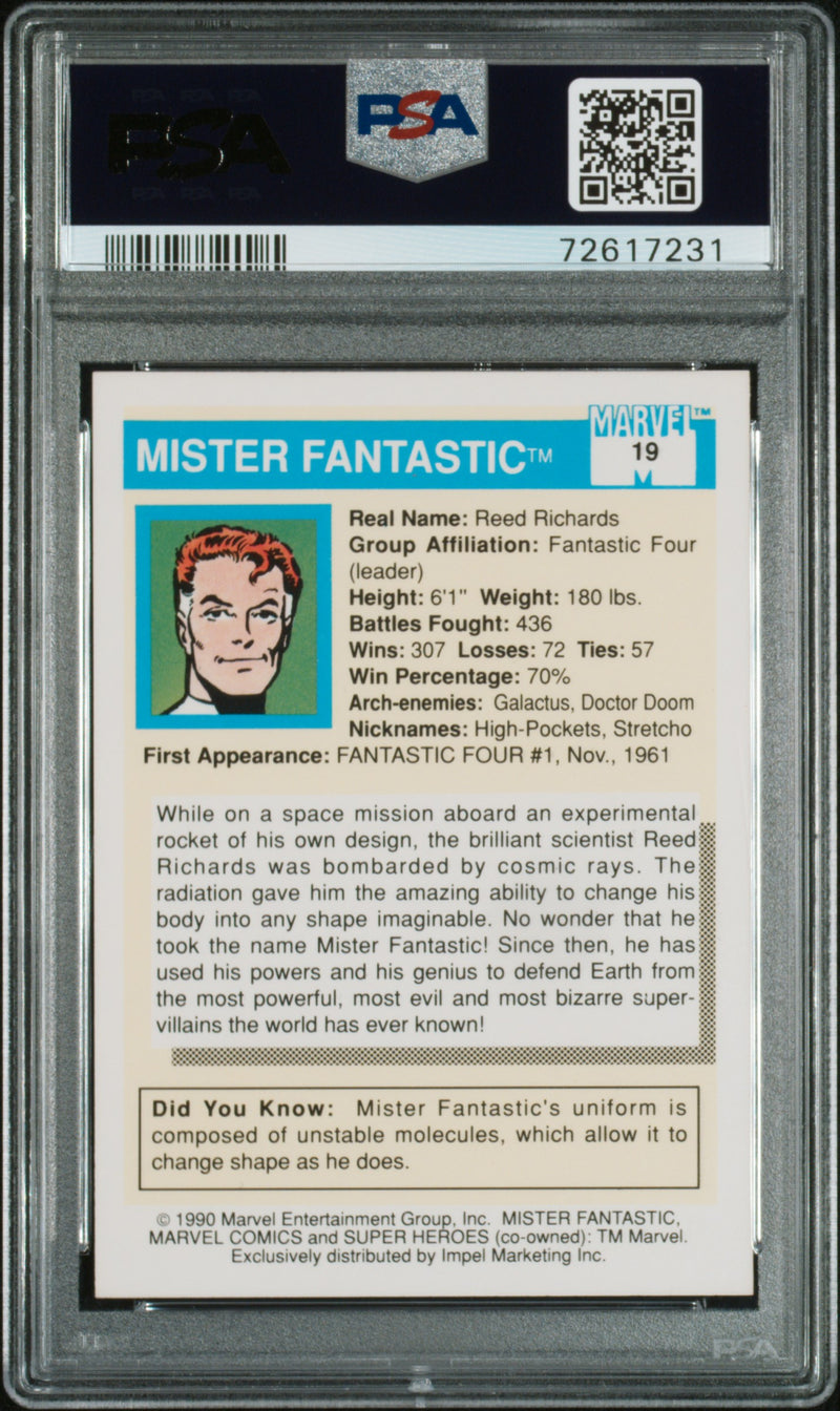 1990 Marvel Mister Fantastic