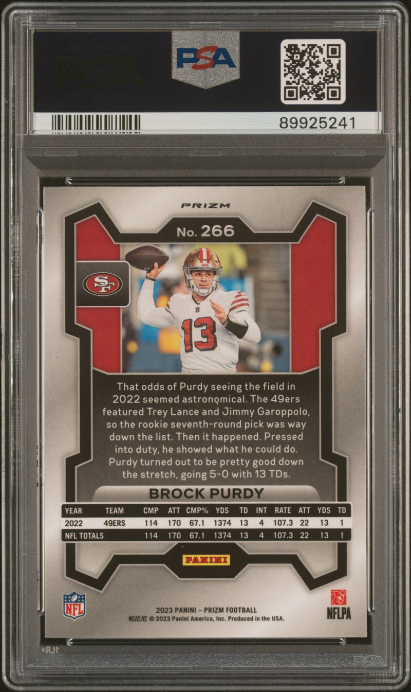 2023 Panini Prizm Brock Purdy