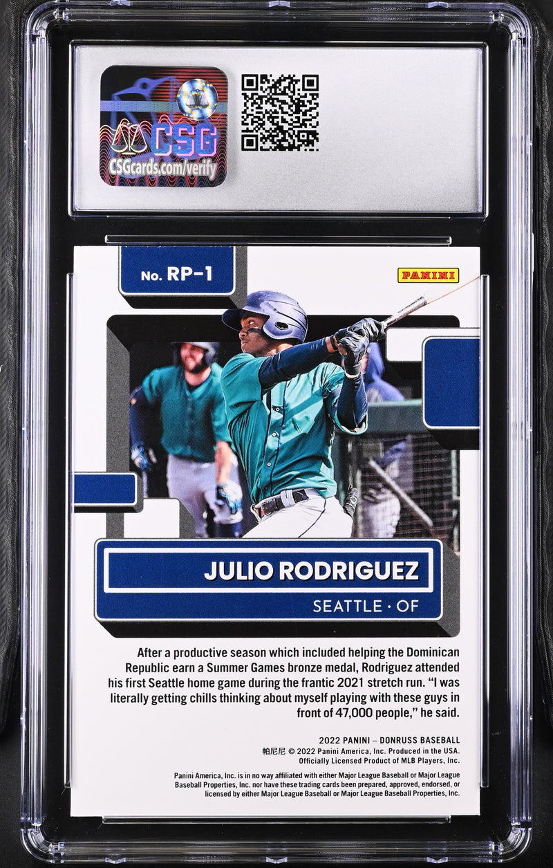 2022 Donruss (Placeholder) Julio Rodriguez Diamond