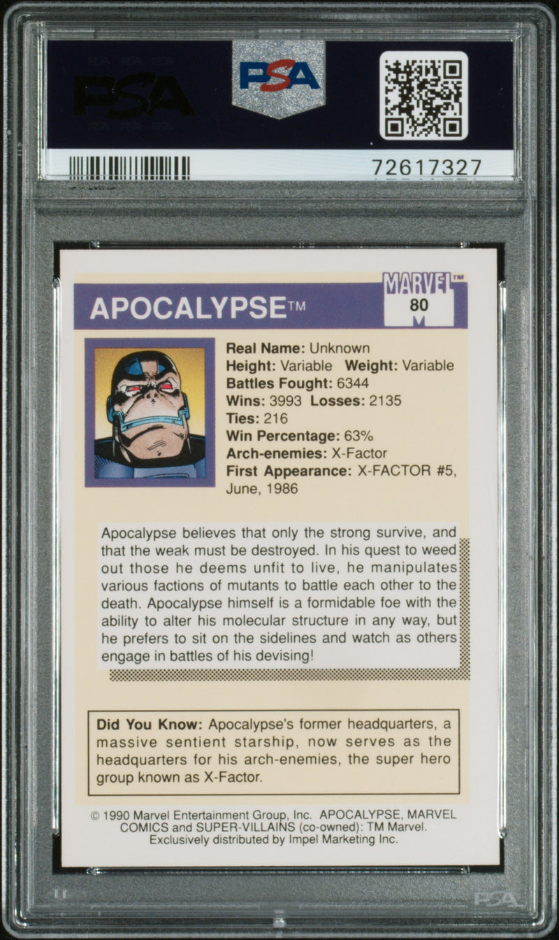 1990 Marvel Apocalypse