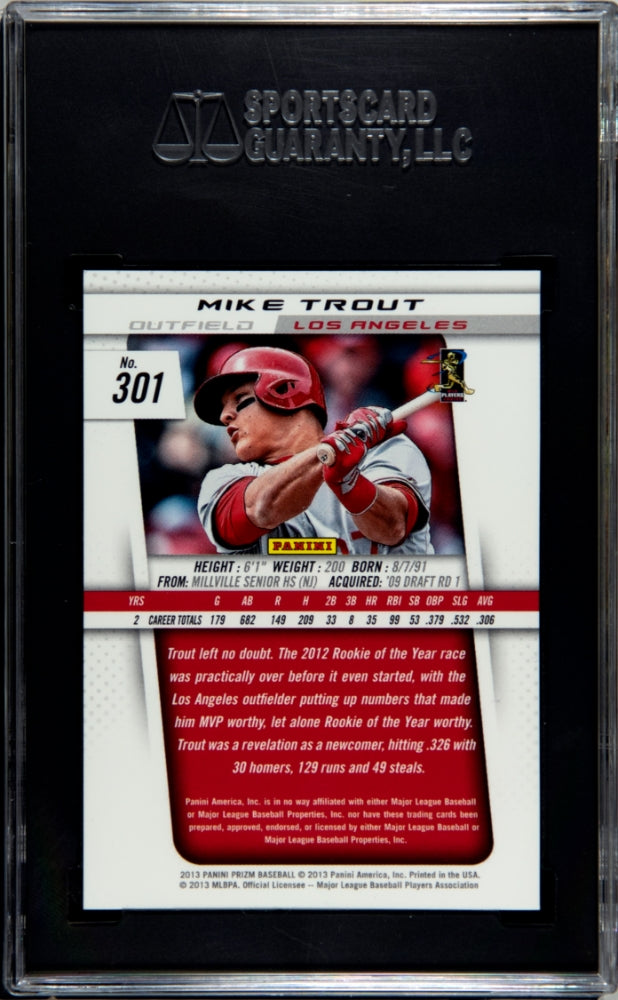 2013 Panini Prizm Mike Trout