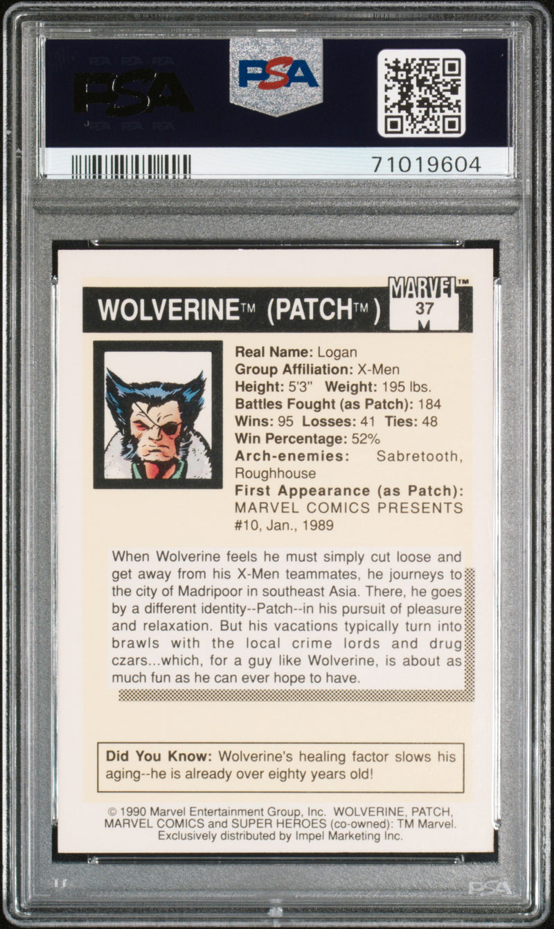 1990 Marvel Wolverine