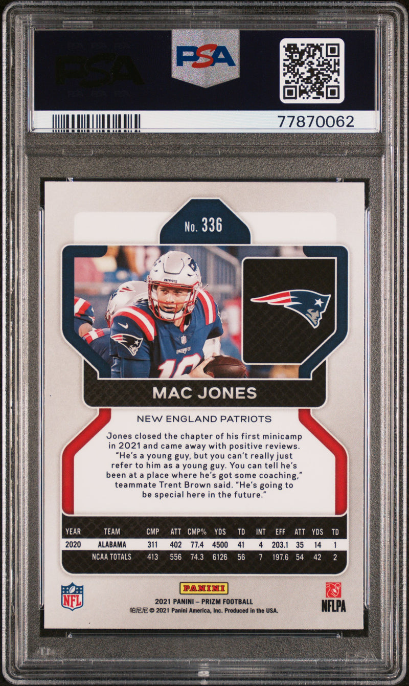 2021 Panini Prizm Mac Jones