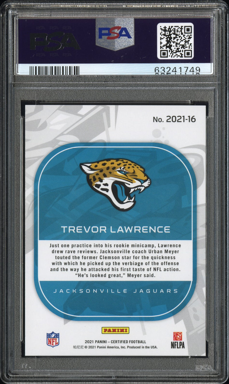 Panini Certified Trevor Lawrence