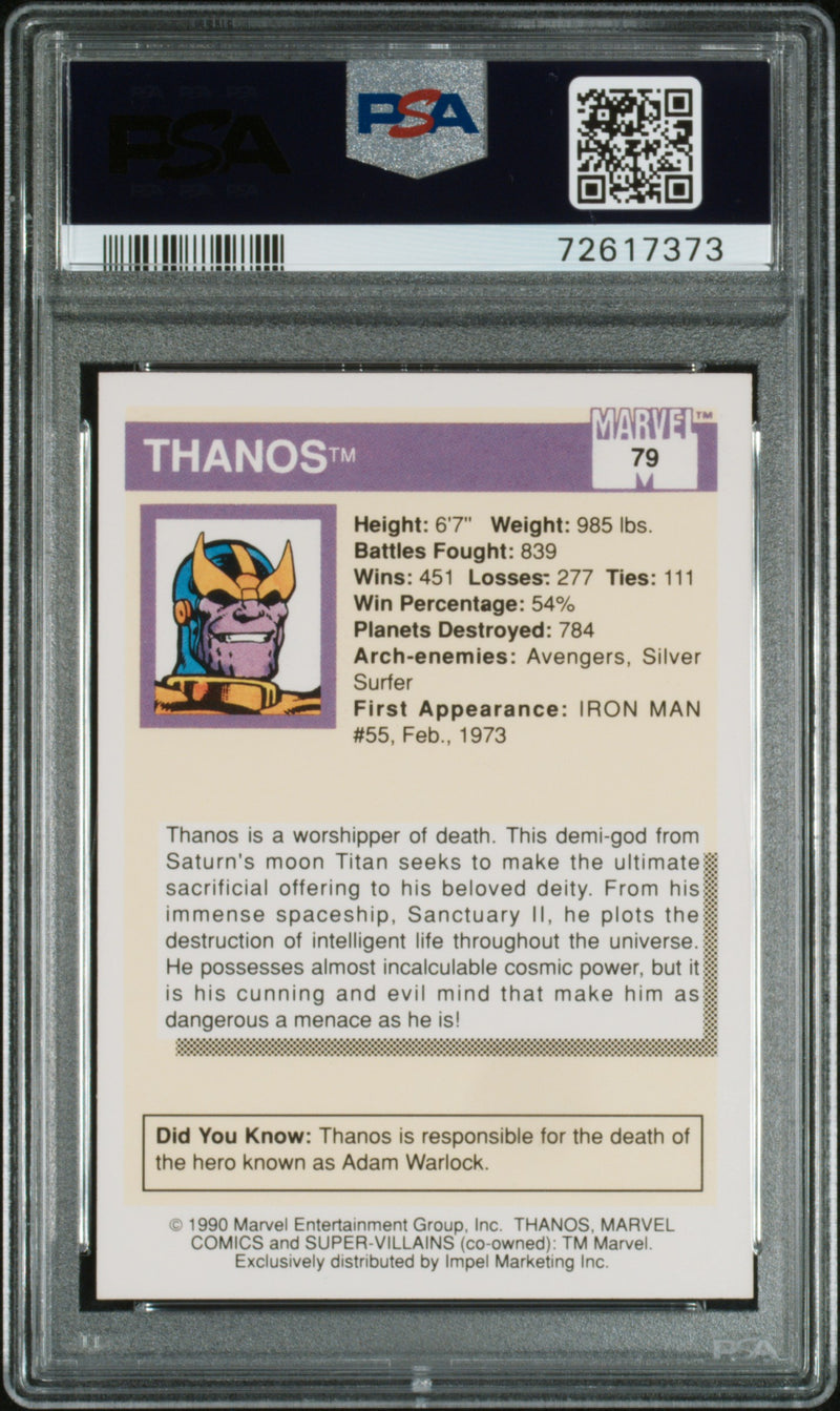 1990 Marvel Thanos