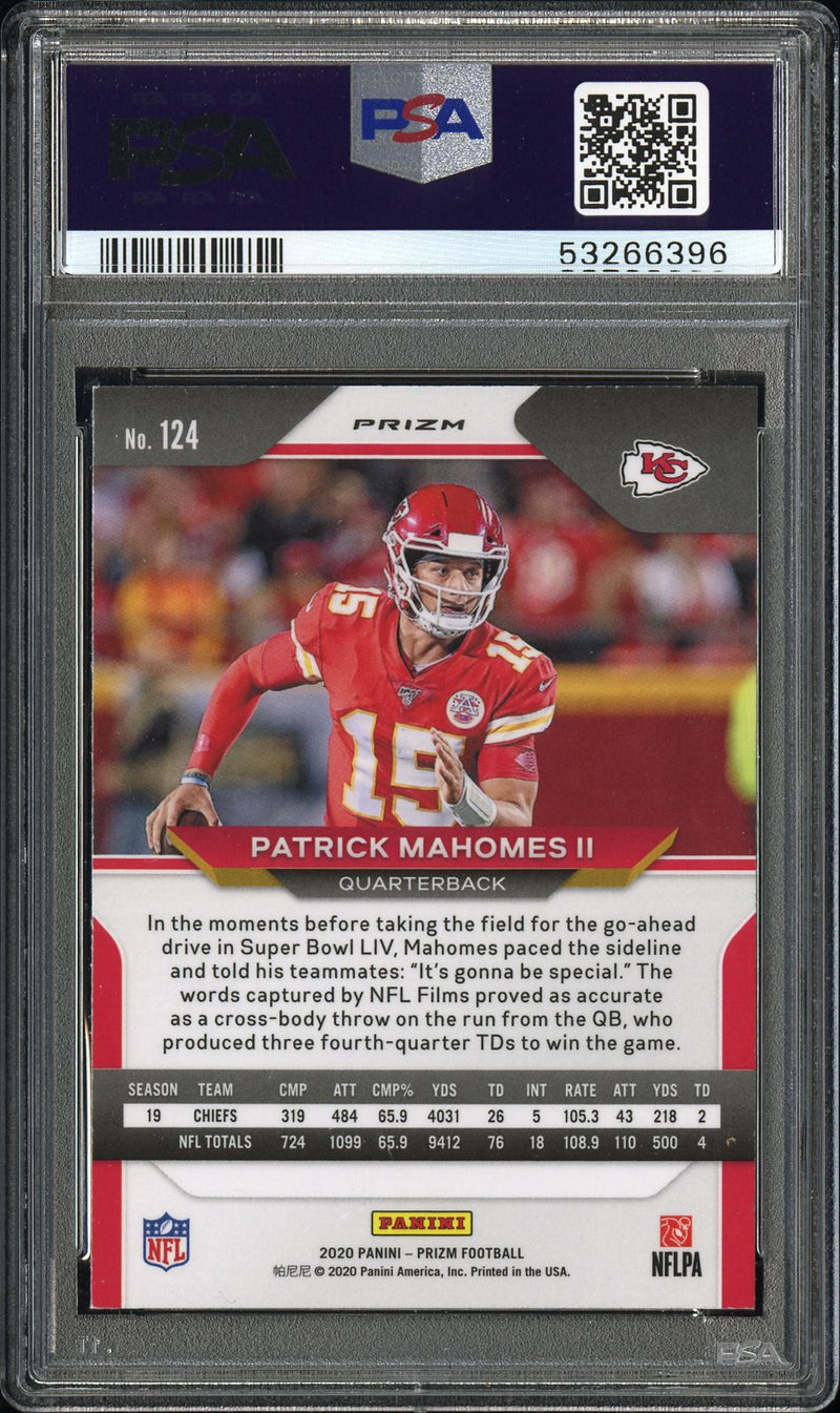 2020 Panini Prizm Patrick Mahomes II