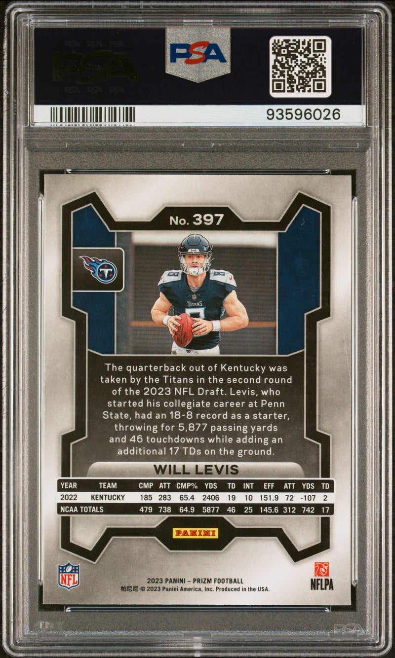 2023 Panini Prizm Will Levis Rookie