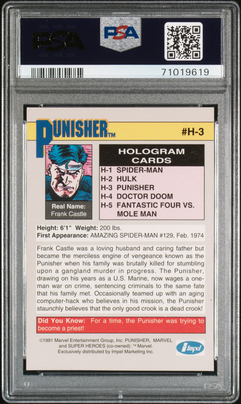 1991 Marvel Punisher