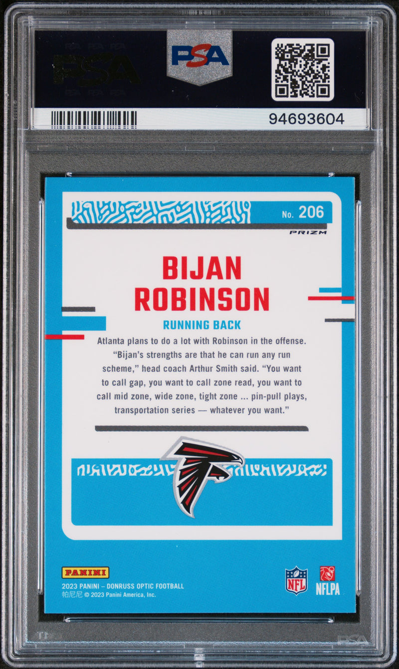 2023 Panini Donruss Optic Bijan Robinson