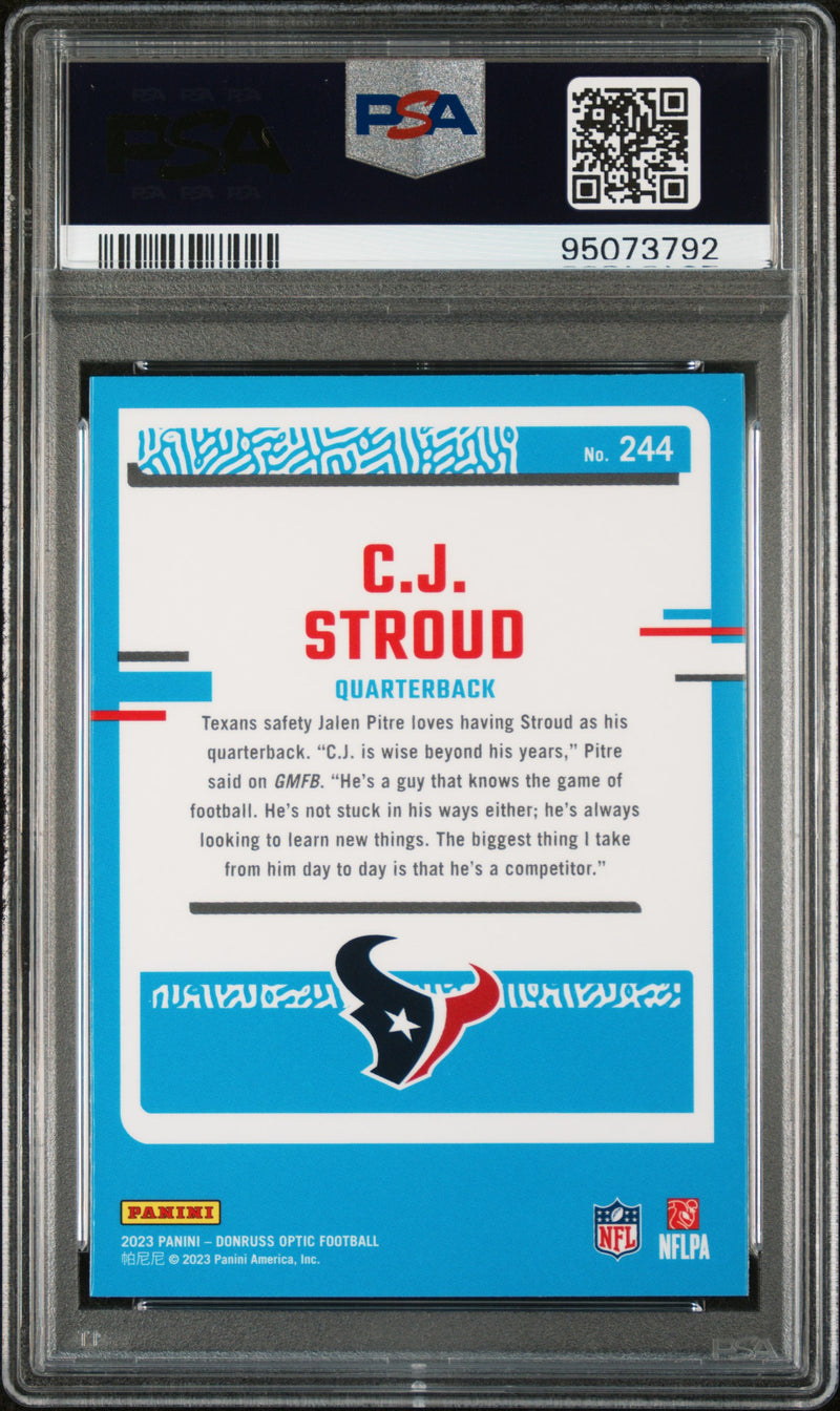 2023 Panini Donruss Optic CJ Stroud