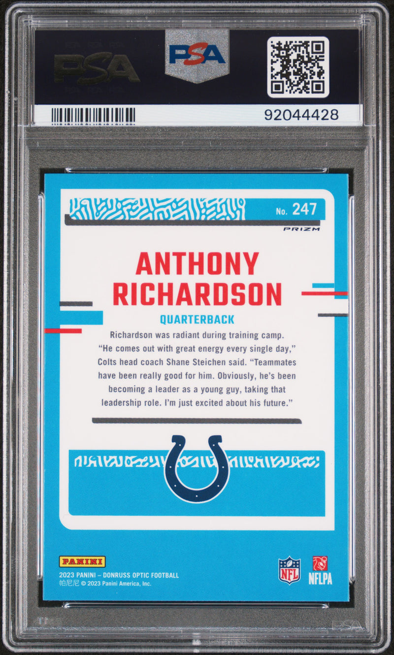 2023 Panini Donruss Optic Anthony Richardson