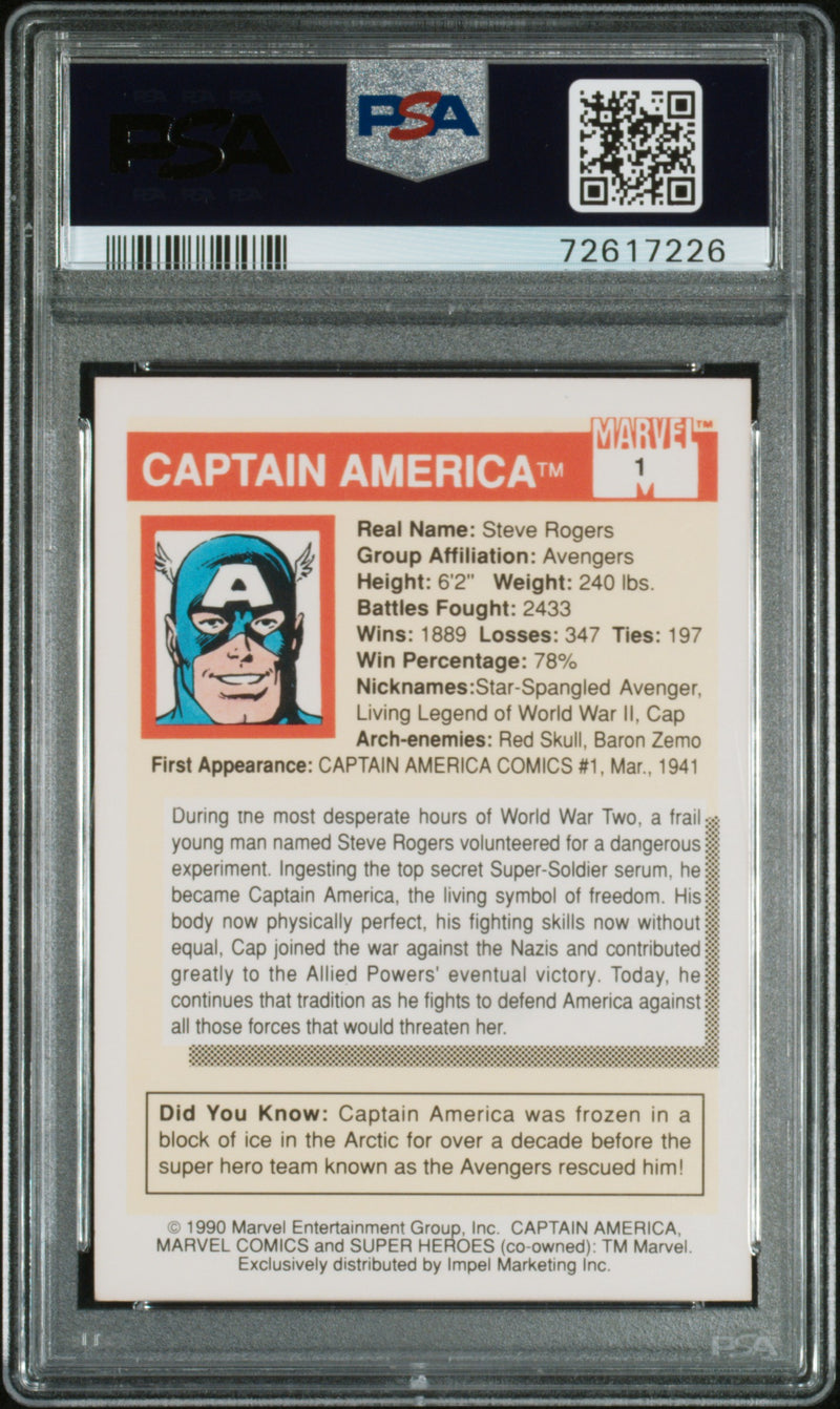 1990 Marvel Captain America