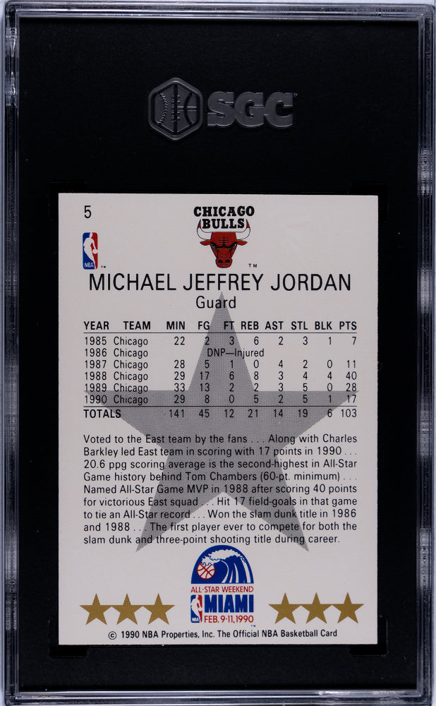 1990-91 Nba Hoops Michael Jordan