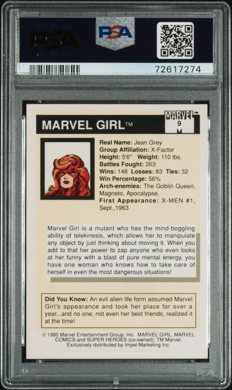 1990 Marvel Marvel Girl