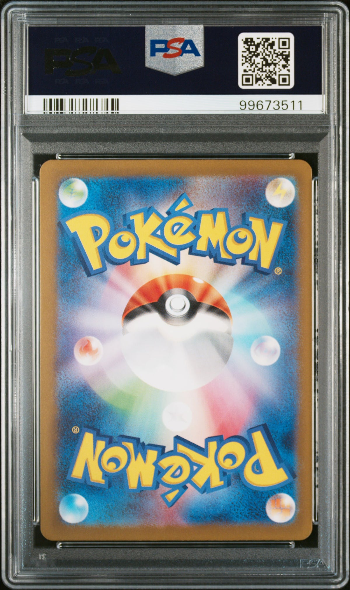 2023 Pokemon Card 151 Vaporeon #134 Japanese Master Ball Reverse Holo PSA 10