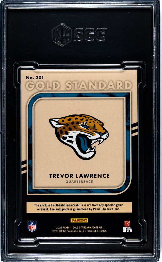 2021 Panini Gold Standard Trevor Lawrence RPA 17/49