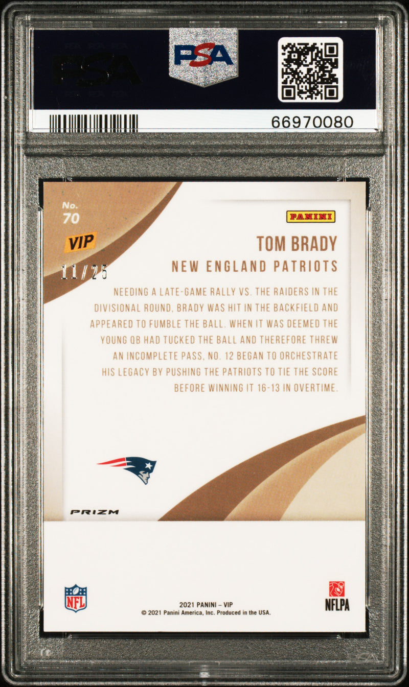 2022 Panini National Vip Tom Brady Camo Green