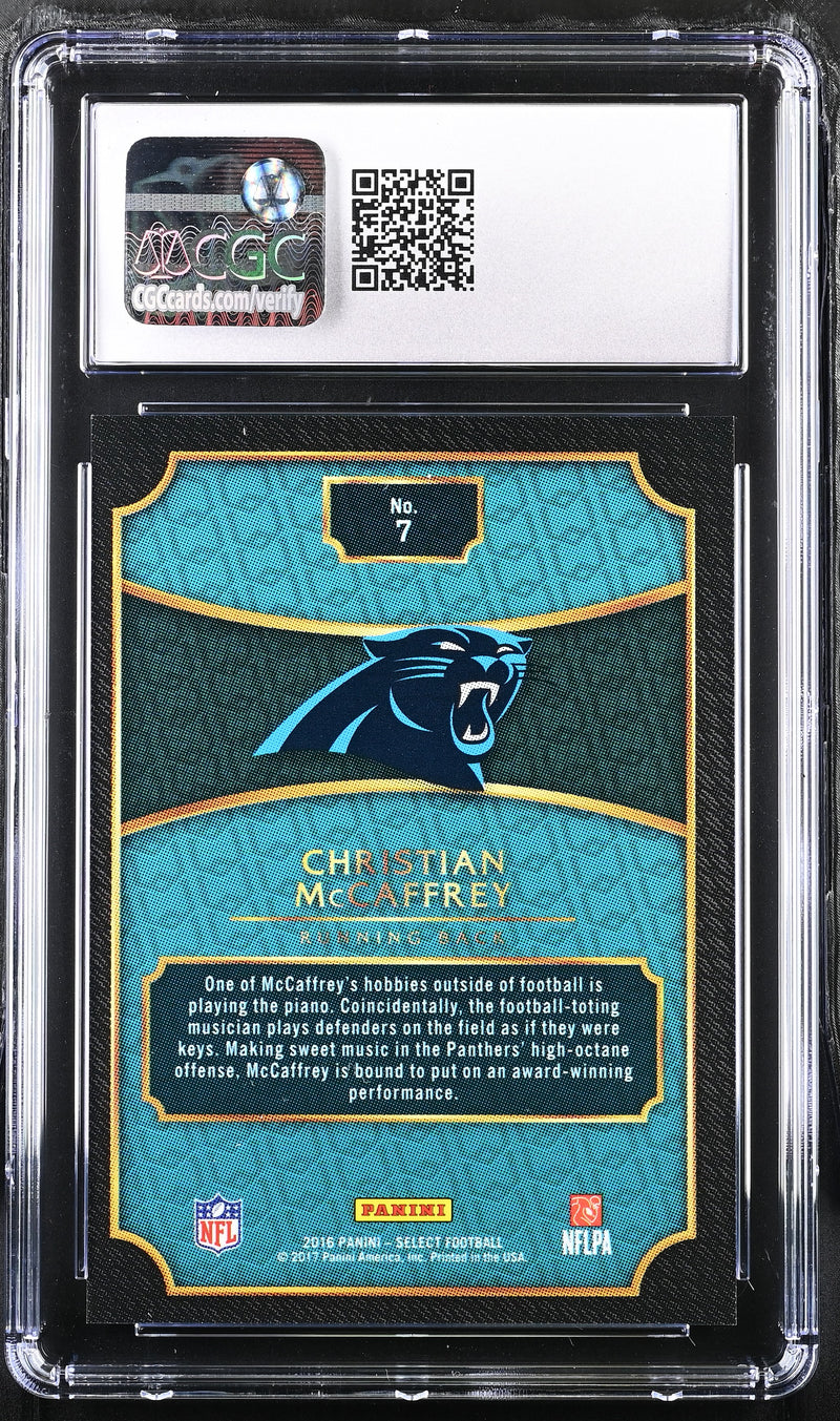 2016 Select Christian McCaffrey Rookie XRC